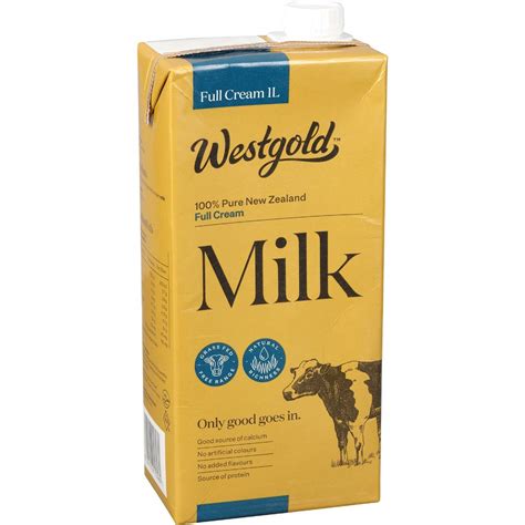 Westgold Full Cream Uht Milk 1l Woolworths