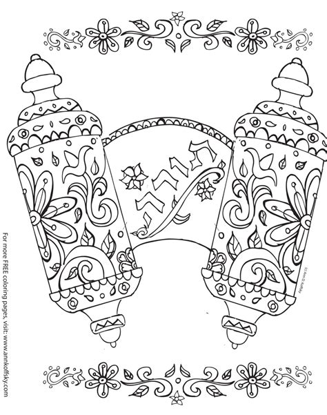 10 Free Shavuot Coloring Pages And Crafts