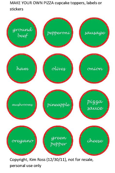 Christmas has come early for nutella chocolate spread lovers. Tea Time, Parties & Cupcakes: MAKE YOUR OWN PIZZA cupcake ...