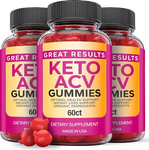Amazon.com: Ark Labs Great Results Keto Gummies - ACV with Apple Cider