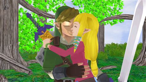 Link X Zelda Together Forever Skyward Sword Link And Zelda Fan Art