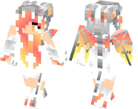 Minecraft Skin Girl Dragon Alison Handley