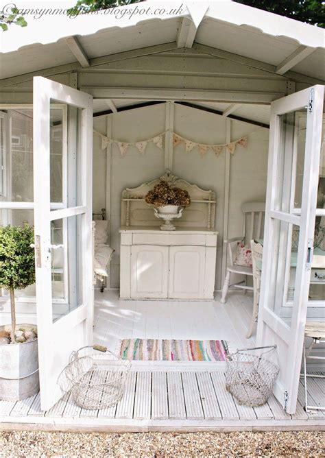 Upgrade an old metal shed exterior makeover. The Villa on Mount Pleasant: Summerhouse Makeover | Summer ...