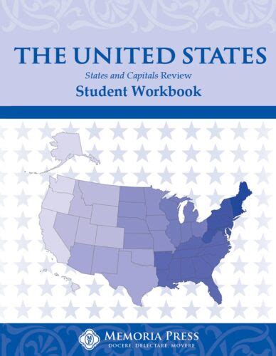 The United States States And Capitals Review Student Workbook