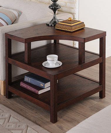 Buy or make an offer today! Love this Walnut Modern End Table on #zulily! This would ...
