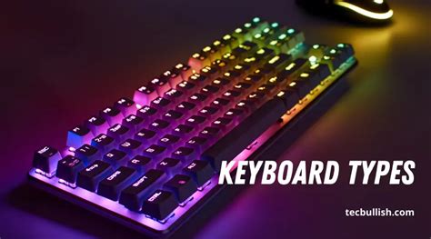 Types Of Keyboard Helpful Guide 2023 Updated