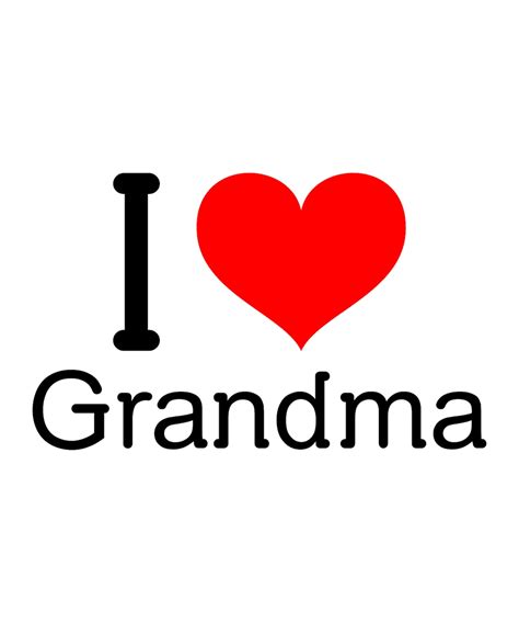 I Love Grandma Graphic Tee Shirts 100 Ring Spun Cotton Short Etsy