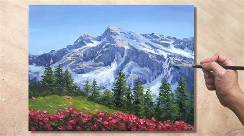 Mountain Landscape Painting On Your Own Painters Legend