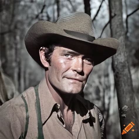 Chuck Connors As Lucas Mccain From The Rifleman