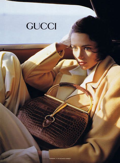 Gucci Ad 1991 Feat Heather Stewart Whyte Gucci Fashion Retro Fashion