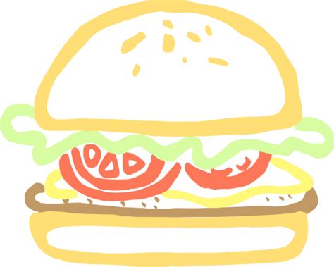 Burger Clip Art At Vector Clip Art Online Royalty Free