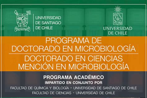 se inicia proceso de admisión 2022 programa de doctorado en microbiología usach doctorado en
