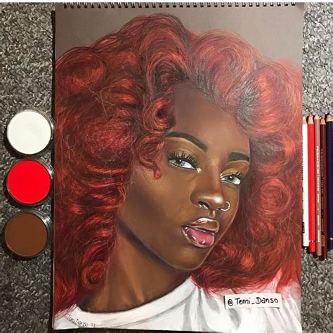 The Black Art Expo On Instagram Red Artist Temi Danso