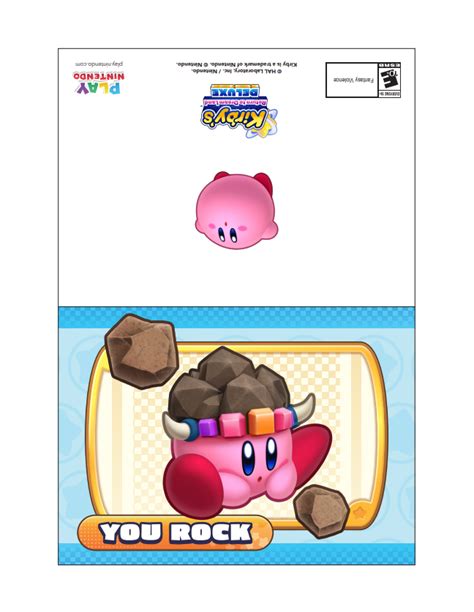 Download And Print Kirbys Copy Abilities Valentines Day Cards Play