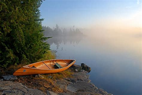 Foggy Morning On Spice Lake Photograph By Larry Ricker Fine Art America