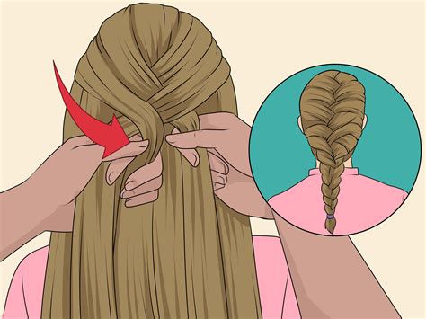 Continue braiding, but every time you cross a section over another, take a small section of hair from the loose strands hanging on the same side and add it to the section that you will. How to Start a French Braid: 12 Steps (with Pictures) - wikiHow