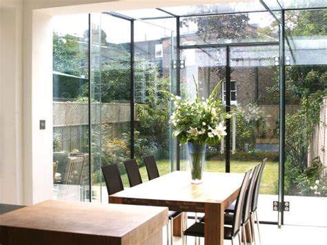 Contemporary Frameless Glass Box Extensions Room Outside