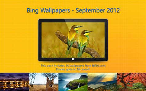 Bing Wallpapers September 2012 By Misaki2009 On Deviantart