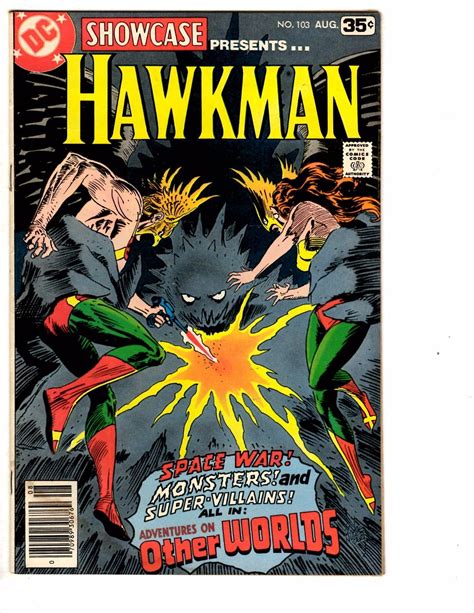 Showcase Presents 103 Fn Dc Comic Book Feat Hawkman Hawkgirl Kubert