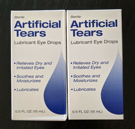 Pk Sterile Artificial Tears Lubricant Eye Grelly Usa