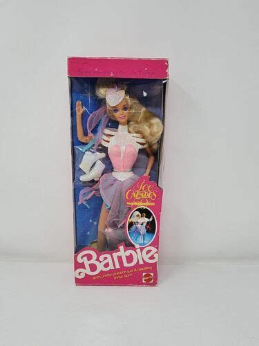 ice capades 50th anniversary barbie doll 1989 mattel 7365 4632036950