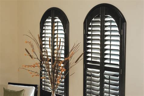 Louvered Arched Wood Shutters From Direct Buy Blinds