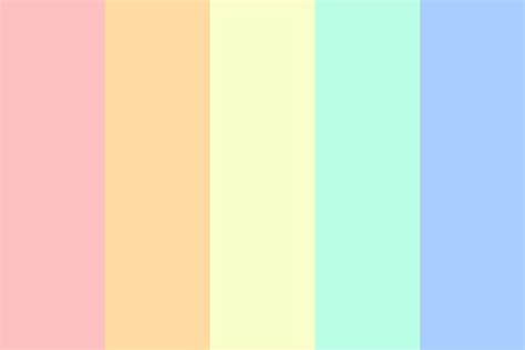 Cotton Candy Rainbow Color Palette