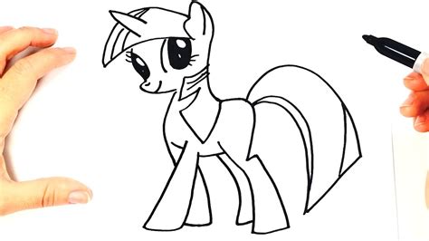 How To Draw My Little Pony My Little Pony Easy Draw Tutorial