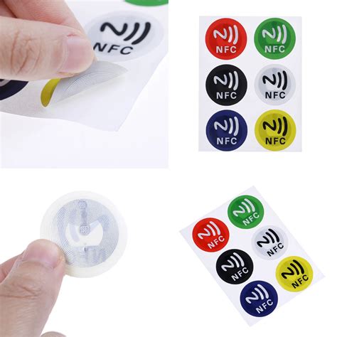 Buy 6pcssheet Nfc Tags Stickers Ntag213 Nfc Tags Rfid