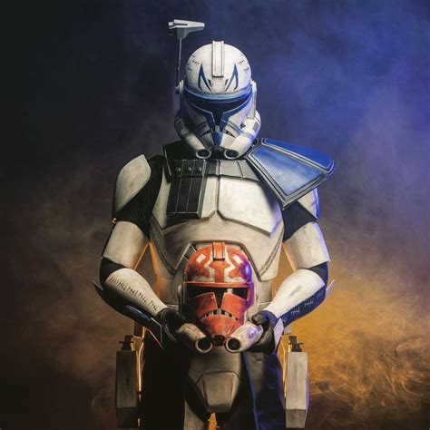 Captain Rex Helmet Drawing Captain Rex And Clone Trooper Fives Star Wars Helmet Set Star