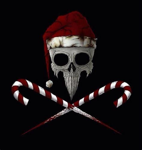 Skull Candy Canes Scary Christmas Creepy Christmas Christmas Horror
