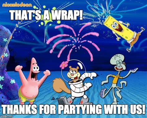 Spongebob Party Imgflip
