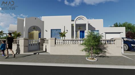 Villa T Architecte Tunisie Villa Immeuble Commercial Amad