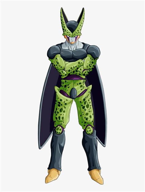 Satan, they are confronted by the more powerful dark cell jrs. Cell Dragon Ball Z Png
