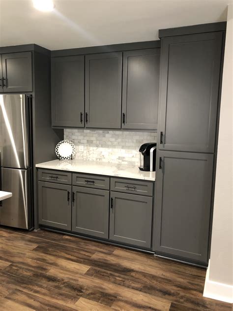 Kendall Charcoal Painted Kitchen Cabinets The Best Kitchen Ideas