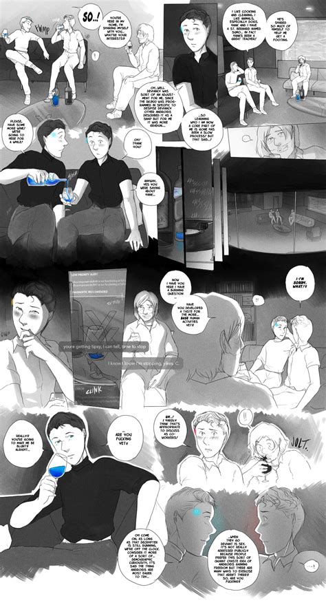 Post 4548753 Connor Detroitbecomehuman Hankanderson Himinotebook Comic