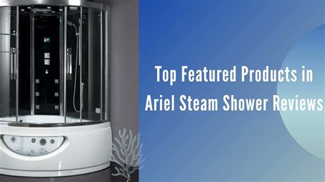 Top Featured Products In Ariel Steam Shower Reviews Steam Showers