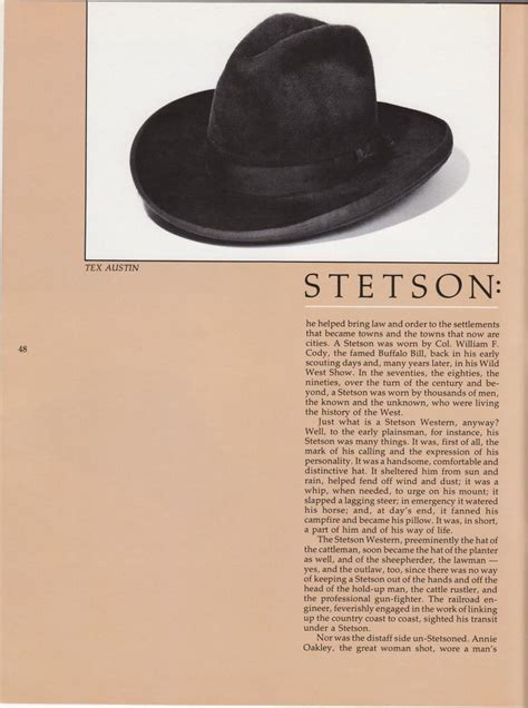 Stetson Stuff Page 28 The Fedora Lounge