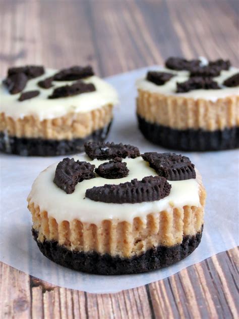 Mini Oreo Cheesecake Recipe Yummy Addiction