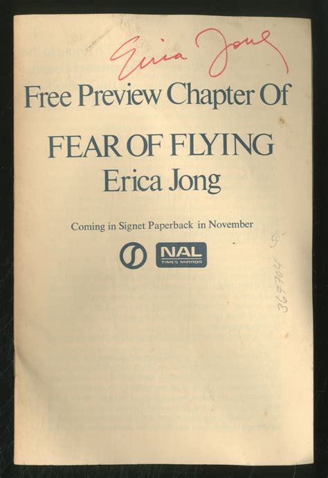 Free Preview Chapter Of Fear Of Flying By Jong Erica Very Good