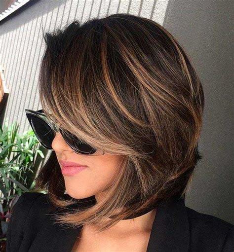 20 Brunette Bob Haircuts Short Hairstyles 2017 2018 Most Popular