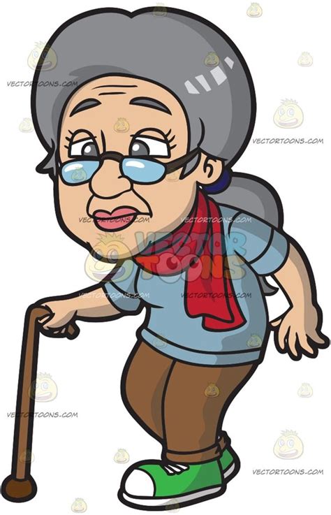Old Lady With Cane Clipart 10 Free Cliparts Download Images On