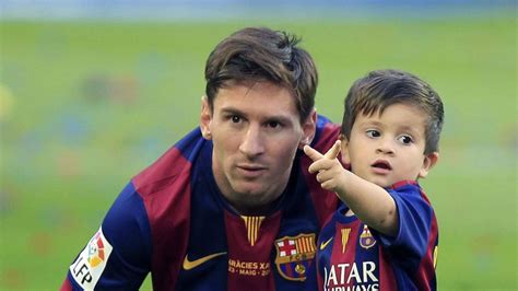 Thiago Messi Al Barcelona El Gráfico