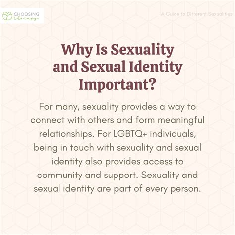 A Guide To 25 Different Sexualities And What They Mean