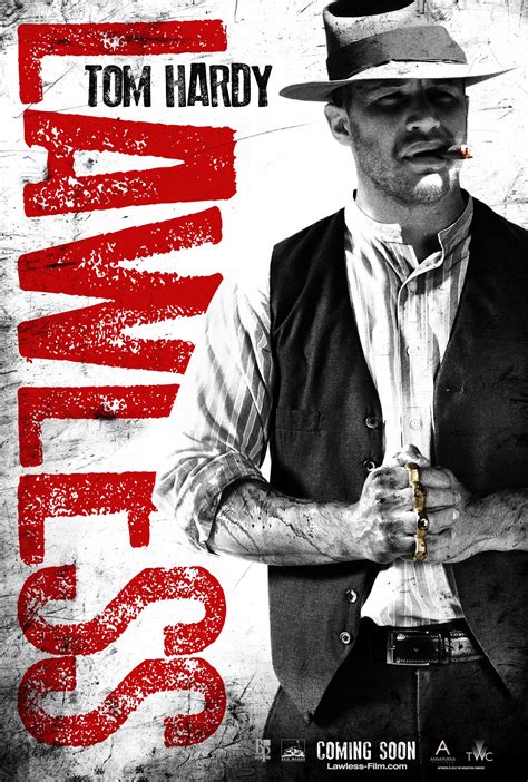 Lawless Movie Poster - Tom Hardy - HeyUGuys