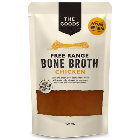 The Goods Bone Broth Chicken 400ml Harris Farm Markets