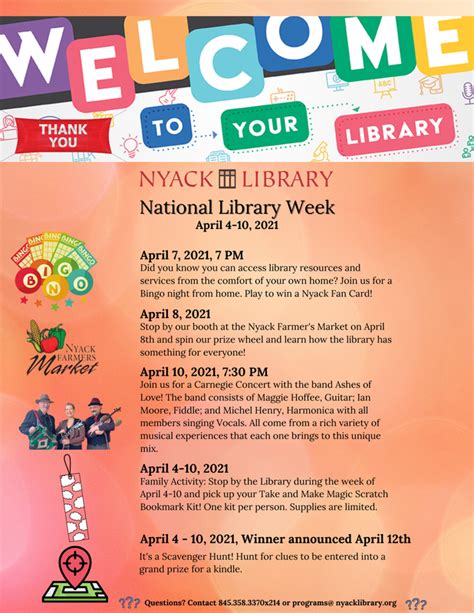 National Library Week Nyack Library