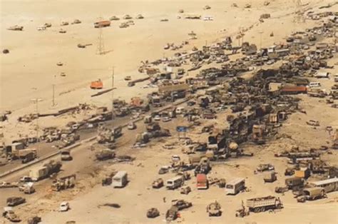 The Highway Of Death First Gulf War War History Online