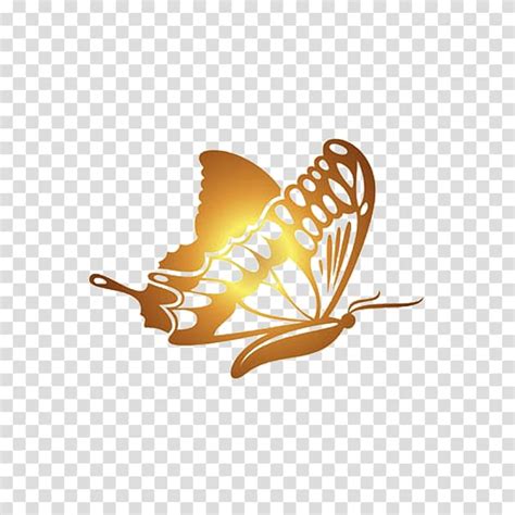 Download High Quality Gold Clipart Butterfly Transparent Png Images