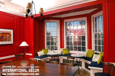 How To Use Red Color In The Interior Color Combinations With Red